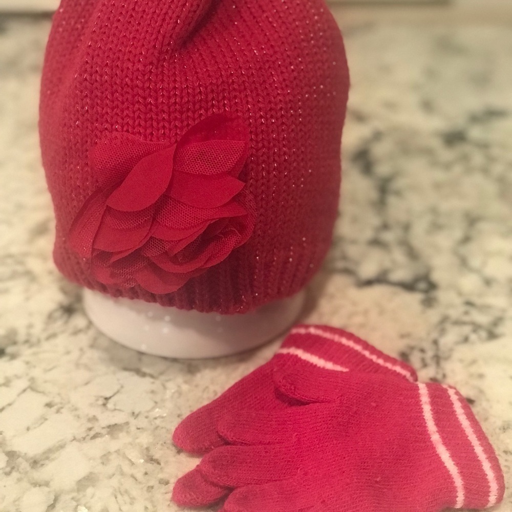 warm hat and gloves